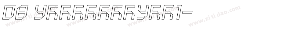 08 Underground1字体转换